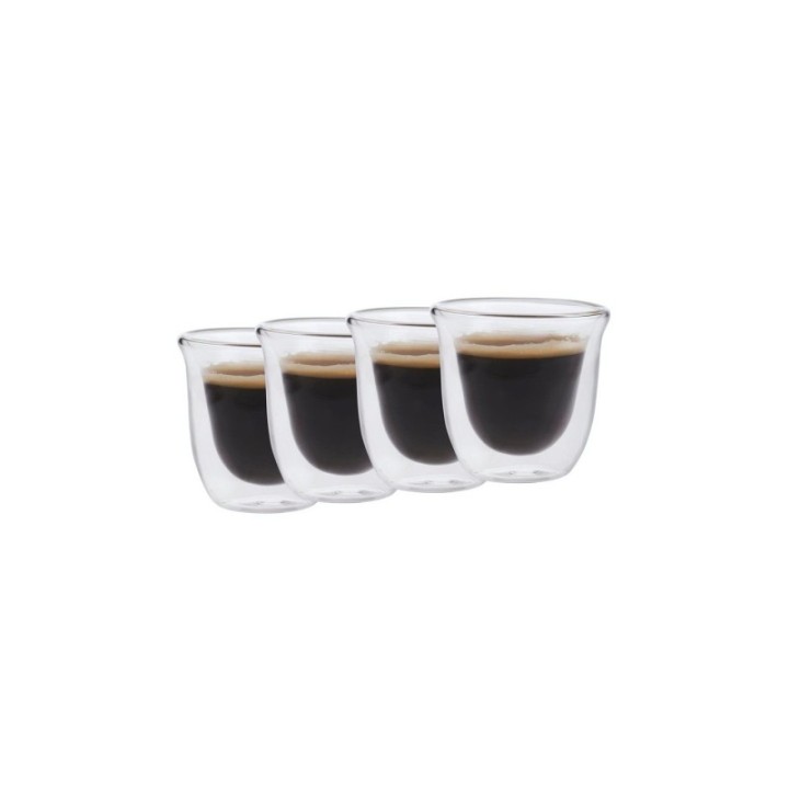 La Cafetière Dubbelväggiga espressoglas 7,5 cl 4 st