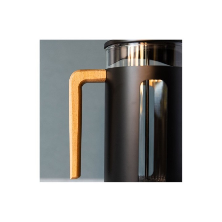 La Cafetière Pisa 3-kopps stempelkanna svart