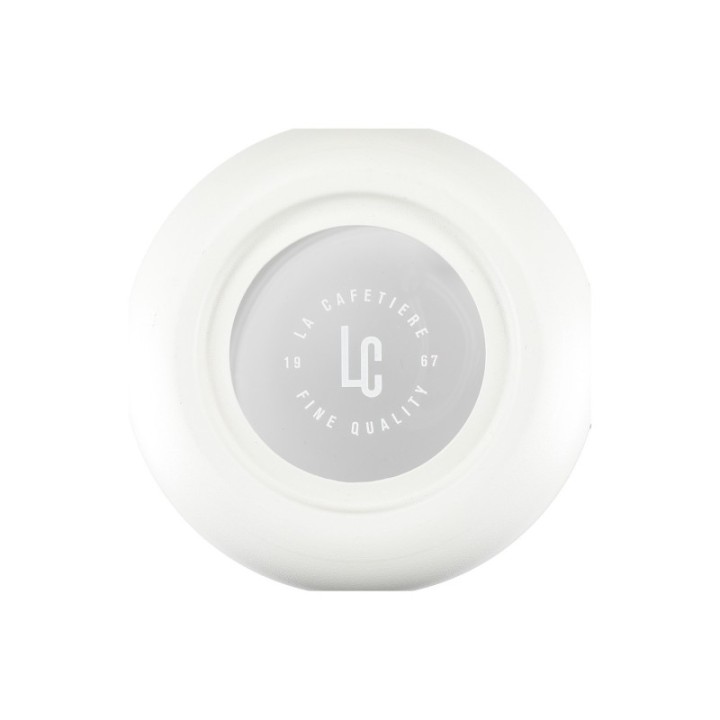 La Cafetière Pisa 3-kopps stempelkanna Vit