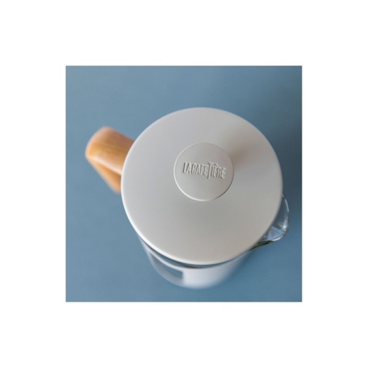 La Cafetière Pisa 3 koppar stempelkanna Latte