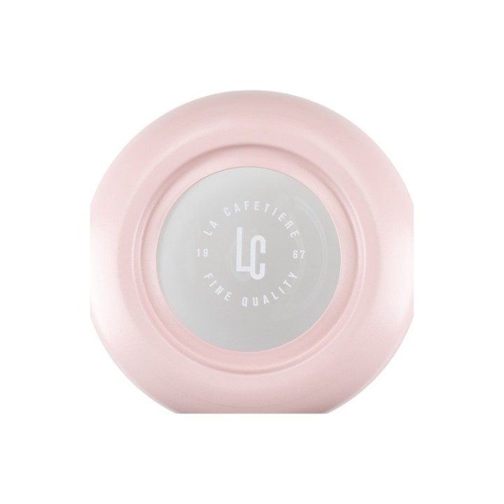 La Cafetière Pisa 3-kopps stempelkanna rosa