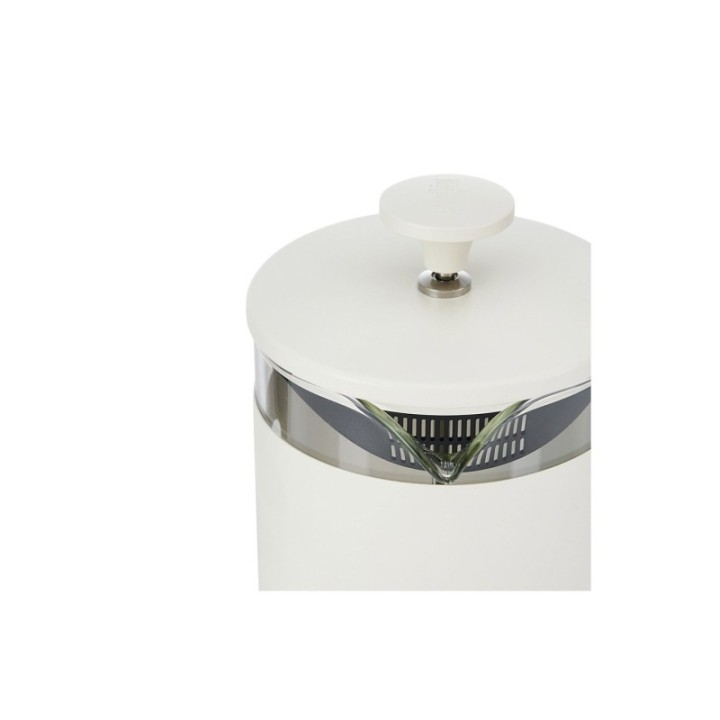 La Cafetière Pisa 8 koppar Stempelkanna Vit