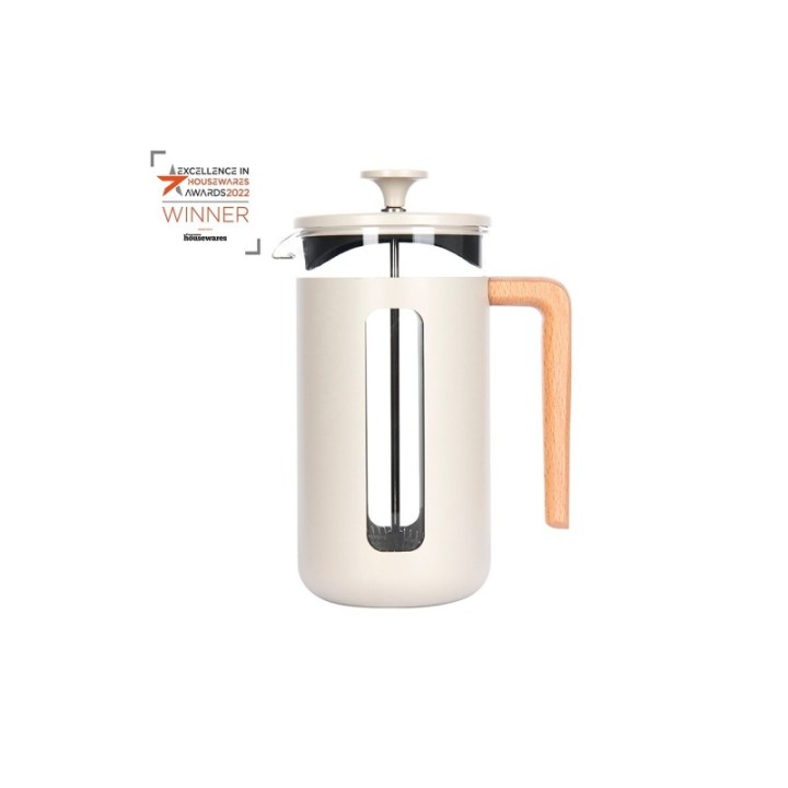 La Cafetière Pisa 8 koppar stempelkanna Latte