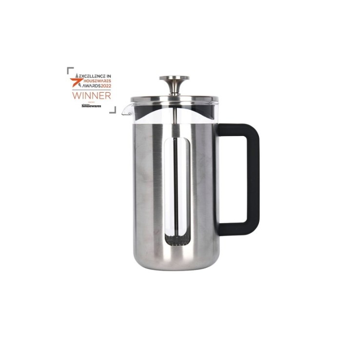 La Cafetière Pisa 8 koppar Stempelkanna Rostfritt stål