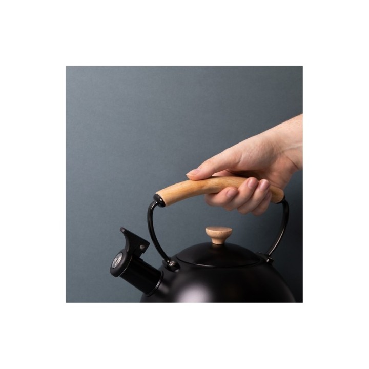 La Cafetière 1,6 L Kittel Svart med trä