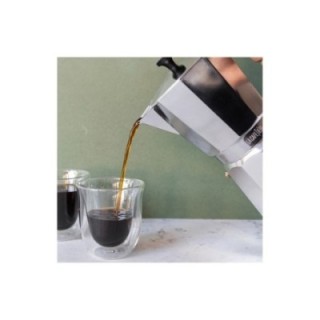 La Cafetière Venice 12 koppar espressokanna i stål