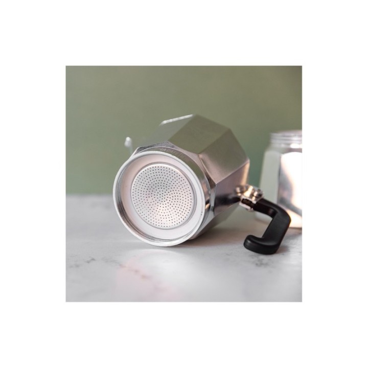 La Cafetière Venice 12 koppar espressokanna stål