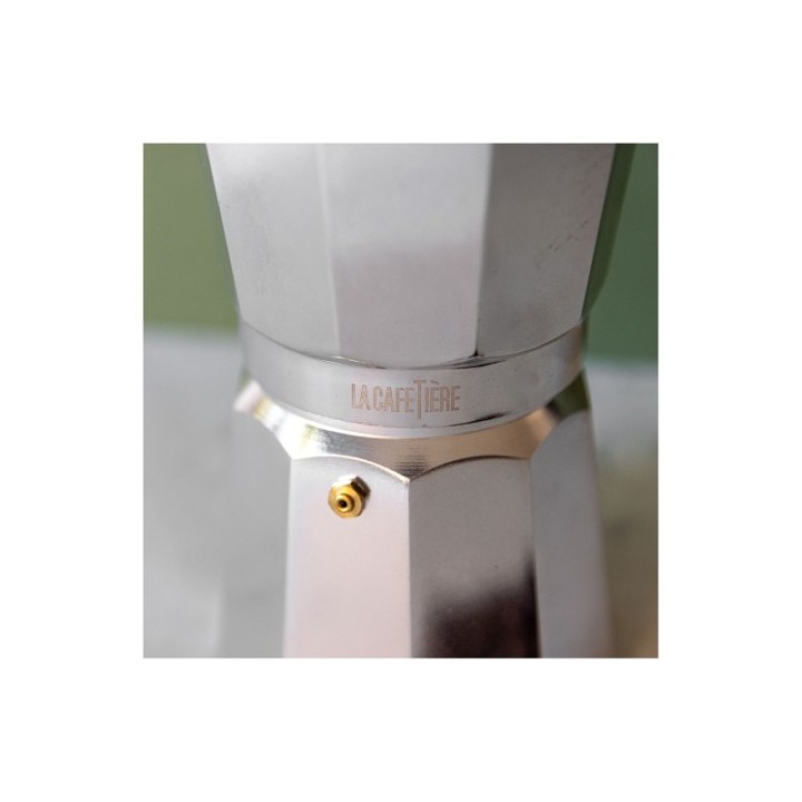 La Cafetière Venice 12 koppar espressokanna i stål