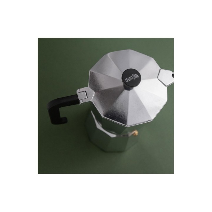 La Cafetière Venice 9 koppar espressokanna Stål