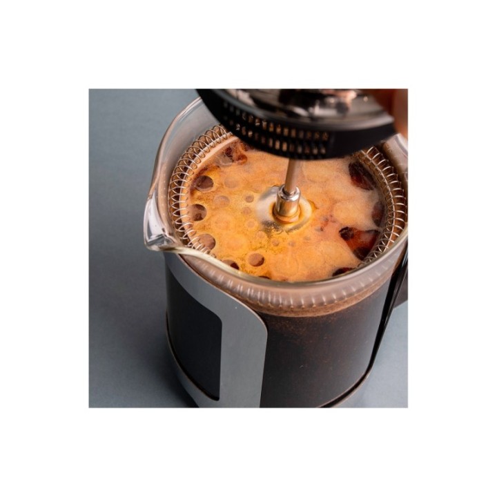 La Cafetière Roma 4 koppar presskanna i rostfritt stål