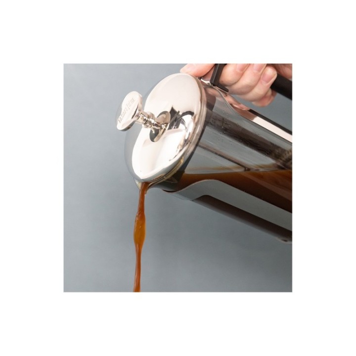 La Cafetière Roma 6 Koppar Stempelkanna Rostfritt Stål