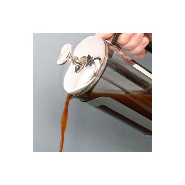 La Cafetière Roma 8 Koppar Stempelkanna Rostfritt Stål