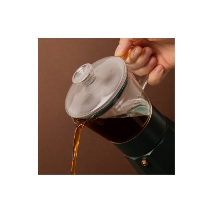 La Cafetière Verona 6 kop. espressokanna grön