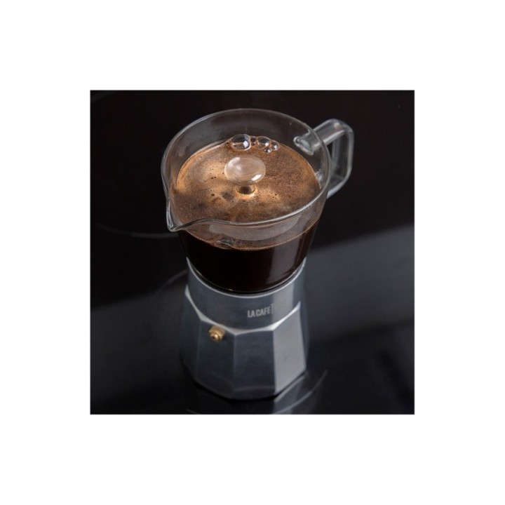 La Cafetière Verona 6 koppar espressokanna i stål