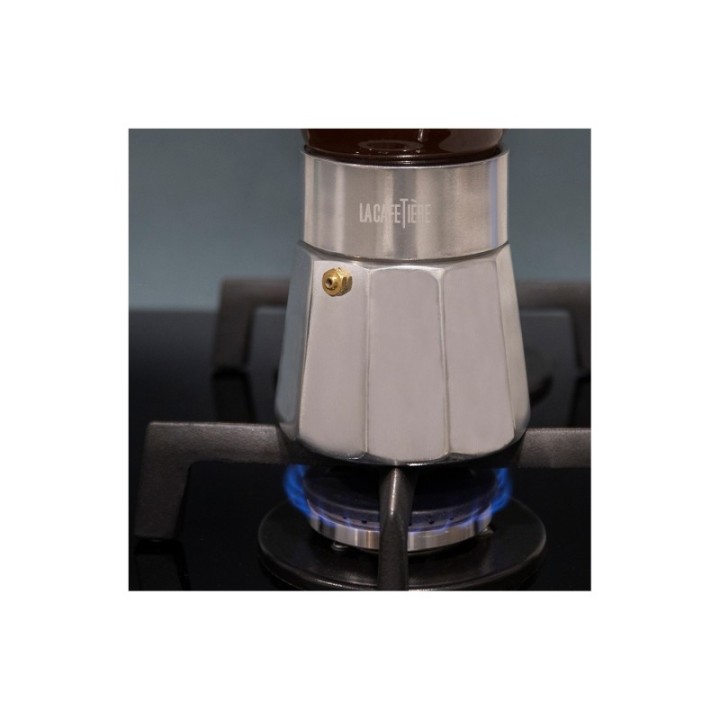 La Cafetière Verona 6 koppar espressokanna stål