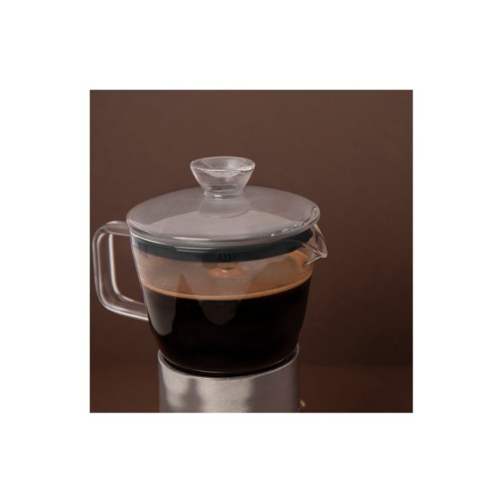 La Cafetière Verona 6 koppar espressokanna stål