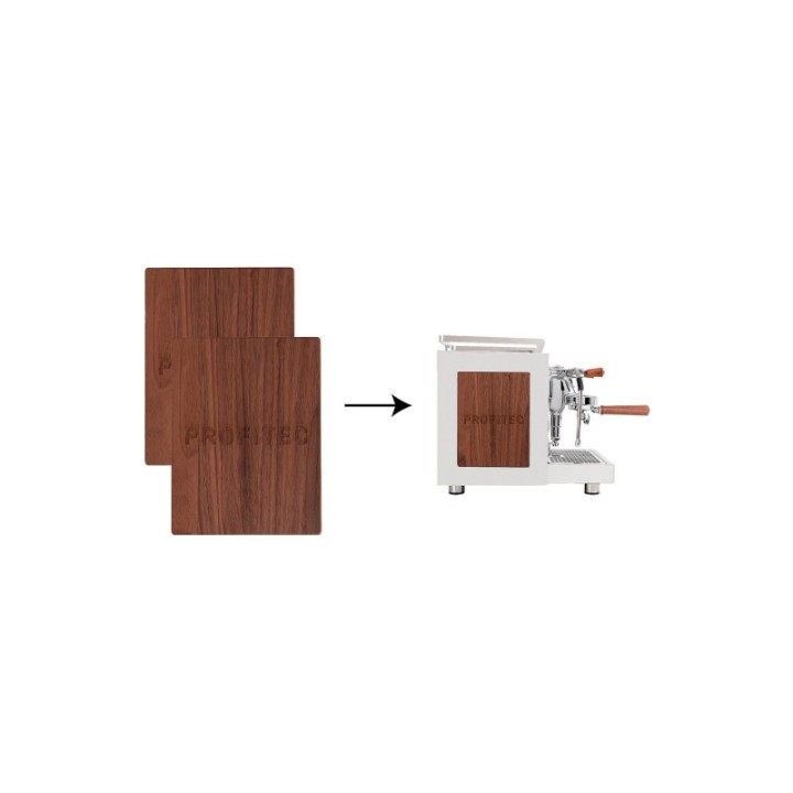 Profitec Pro 600 Devils Edition espressomaskin i valnötsträ inkl. Eureka Mignon Libra espressokvarn