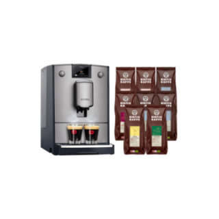 Nivona NICR 695 Titan espressomaskin inkl. 8x400g Rigtig Kaffe Ekologisk