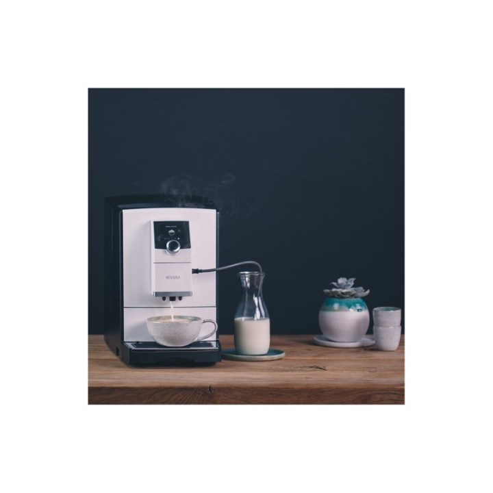 Nivona NICR 796 Vit Inkl. Mjölkbehållare & 6x400g Rigtig Kaffe Ekologisk