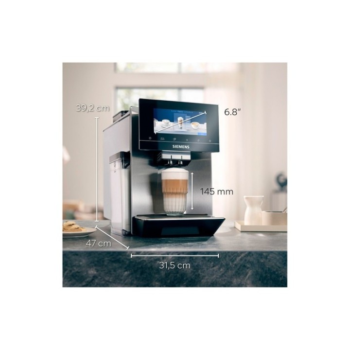 Siemens TQ907R03 EQ900 s700 Espressomaskin Inkl. 6x400g Rigtig Kaffe Ekologisk