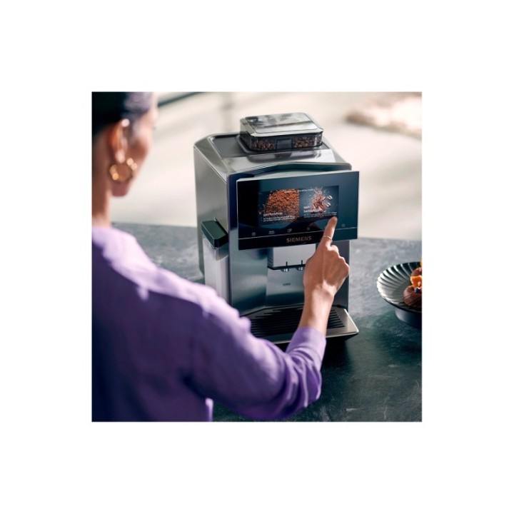 Siemens TQ905R03 EQ900 s500 Espressomaskin Inkl. 6x400g Rigtig Kaffe Ekologisk