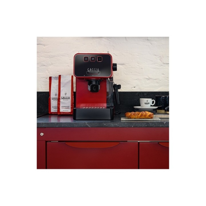 Gaggia Espresso Evolution Röd Espressomaskin