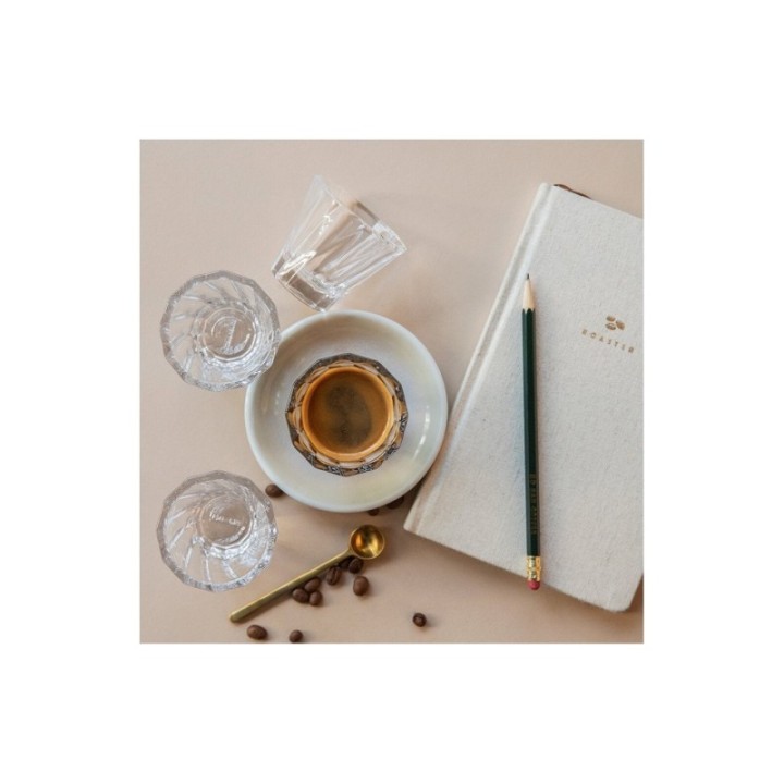 Loveramics Twisted Espressoglas 7 cl 1 st Klar