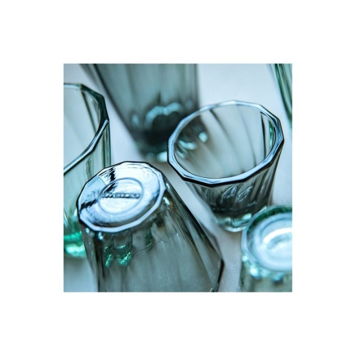 Loveramics Twisted Espressoglas 7 cl 1 st Grön