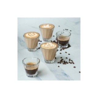 Loveramics Twisted Cortado Glas 12 cl 1 st Klar