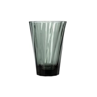 Loveramics Twisted Latteglas 36 cl 1 st Svart