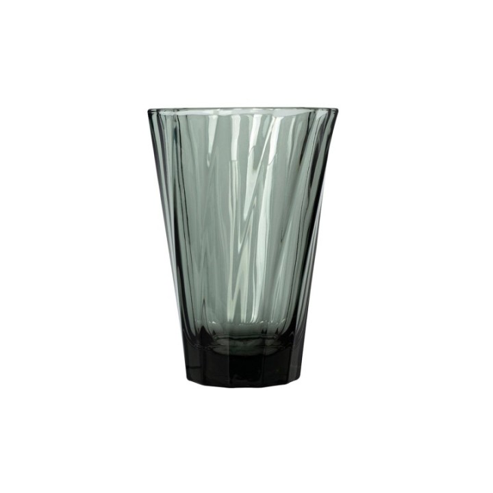 Loveramics Twisted Latteglas 36 cl 1 st Svart