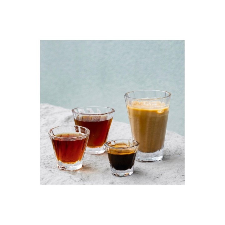 Loveramics Twisted Latteglas 36 cl 1 st Svart