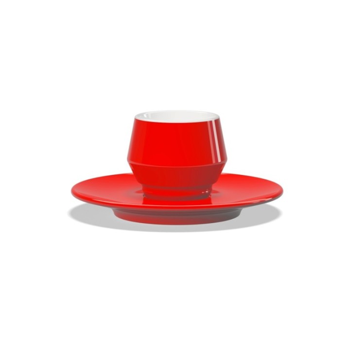 Club House Maniko Espresso med underkopp röd 7 cl 1 st