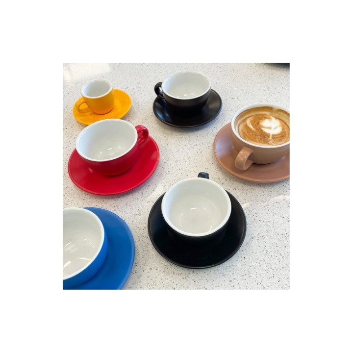 Club House Tulipano Cappuccino med underkopp matt brun 26 cl 1 st