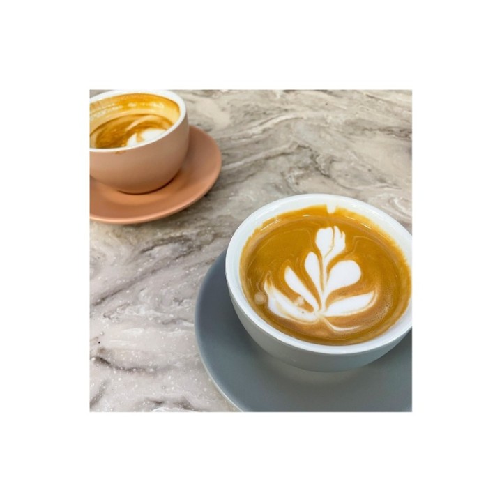 Club House Tulipano Cappuccino med underkopp matt beige 26 cl 1 st