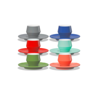 Club House Maniko Espresso med underkopp 7 cl 6 st