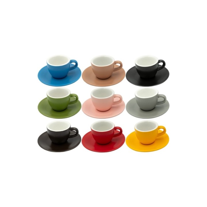 Club House Tulipano Espresso med underfat 7 cl 9 st