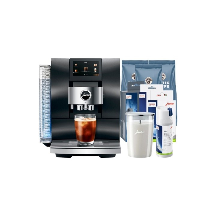 Jura Z10 (EA) Signatur Line Aluminium Dark Inox Inkl. Skötsel & 3 kg Kaffe