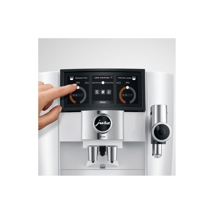 Jura J8 Twin (EA) Diamond White Espressomaskin inkl. startpaket