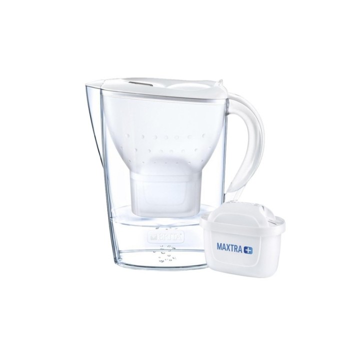BRITA Marella 2,4L Vit Inkl. 1 st Maxtra Pro Filter