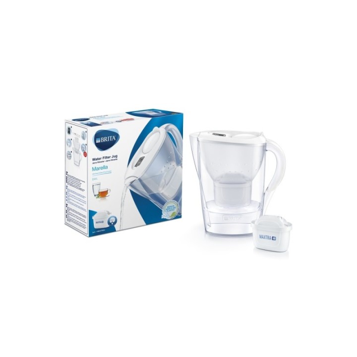 BRITA Marella 2,4L Vit Inkl. 1 st Maxtra Pro Filter