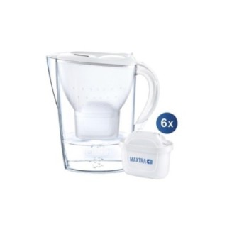 BRITA Marella 2,4L Vit Inkl. 6 st Maxtra Pro Filter