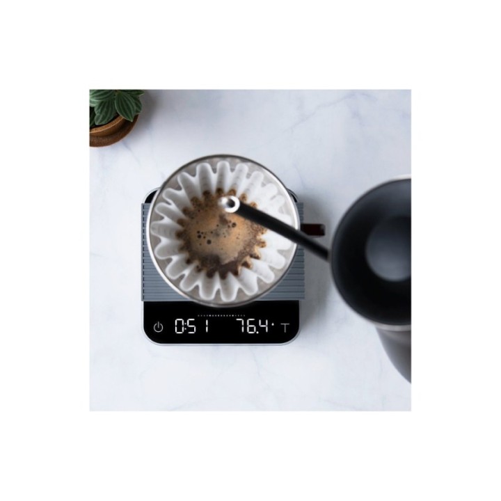 Acaia New Pearl Svart Kaffevåg