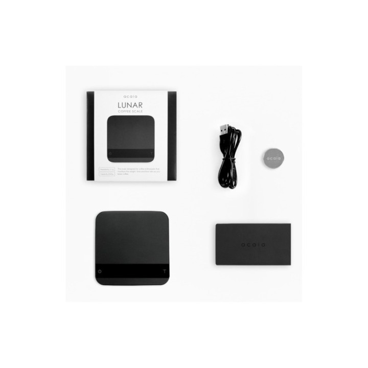 Acaia Lunar Svart Kaffevåg
