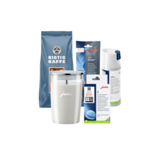 Jura Skötselpaket - Claris Smart inkl. Mjölkbehållare & Kaffe