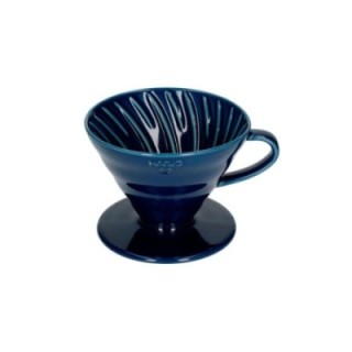 Hario V60-02 Keramisk Dripper Mörkblå 2 koppar