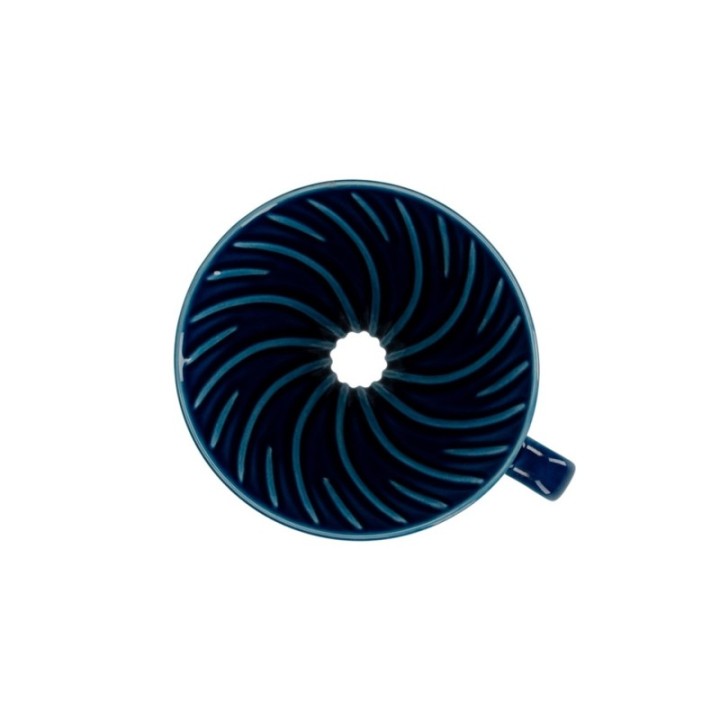 Hario V60-02 Keramisk Dripper Mörkblå 2 koppar