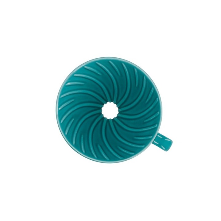 Hario V60-02 Keramisk dripper turkos 2 koppar