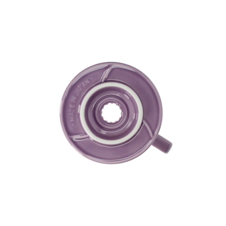 Hario V60-02 Keramisk Dripper Lila 2 koppar