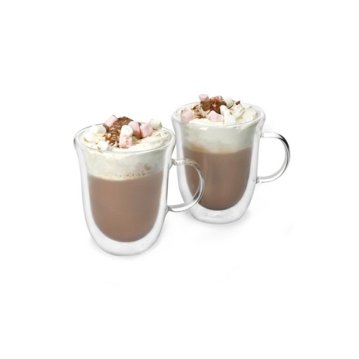 La Cafetière Glas med dubbelvägg 35 cl 2 st